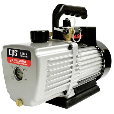 CPSVP6D image(0) - CPS Products 6 CFM 2 STAGE VACUUM PUMP