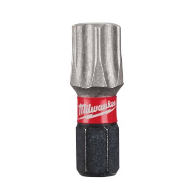 MLW48-32-4189 image(0) - Milwaukee Tool SHOCKWAVE 1 in. Impact Torx® T50 Insert Bits (25 Pack)