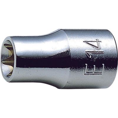 KKN4425-E20 image(0) - Ko-ken USA 1/2 Sq. Dr. Socket TORXÂ® E20  Length 37mm