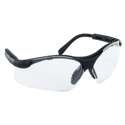 SAS541-0000 image(0) - Sidewinders Safe Glasses w/ Black Frame and Clear Lens in Polybag