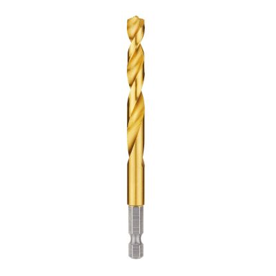 MLW48-89-4618 image(0) - Milwaukee Tool 21/64" SHOCKWAVE RED HELIX Titanium Drill Bit