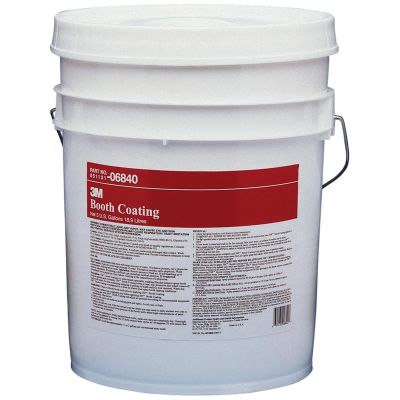 MMM6840 image(0) - 3M BOOTH COATING 5GAL PAIL