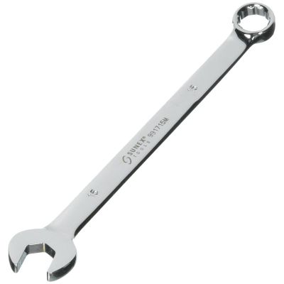 SUN991715MA image(0) - Sunex 15mm Full Polish Combi Wrench