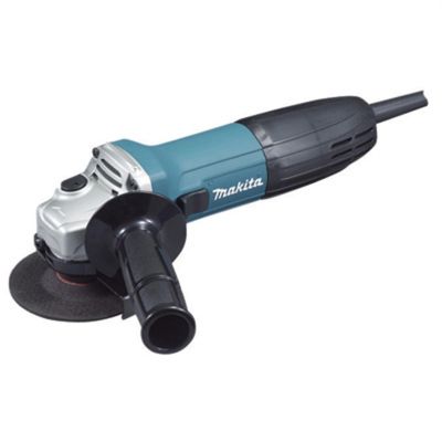 MAKGA4030 image(0) - Makita Electric 6Amp 4" Angle Grinder, 11,000 RPM, Locking On/Off Switch, and Side Handle