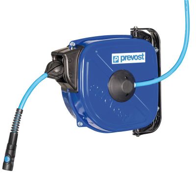 PRVDRF1012IS image(0) - air hose reel with quick disconnect and inlet hose
