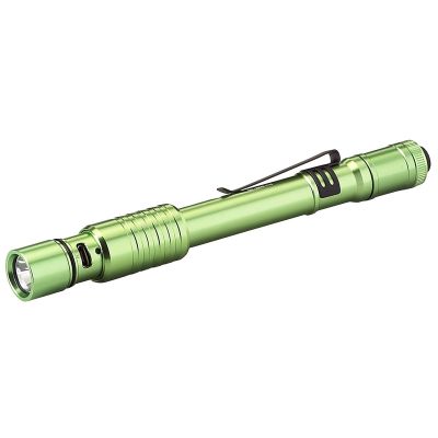 STL66145 image(0) - Streamlight Stylus Pro USB Bright Rechargeable LED Penlight - Lime