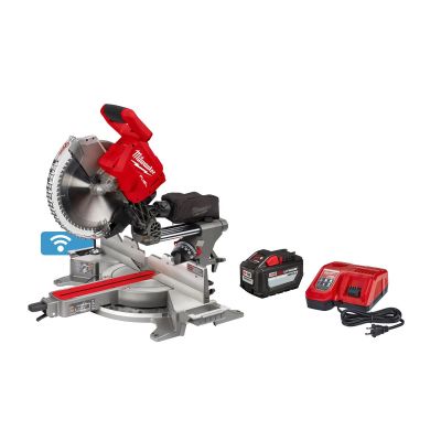 MLW2739-21HD image(0) - Milwaukee Tool M18 FUEL 12" Dual Bevel Sliding Compound Miter Saw