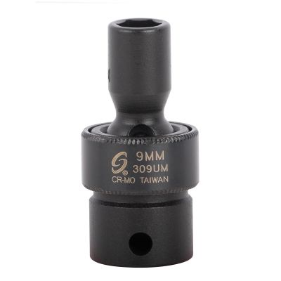 SUN309UM image(0) - Sunex 3/8" Dr. 9mm Universal Impact Socket