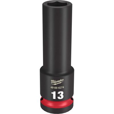 MLW49-66-6274 image(0) - SHOCKWAVE Impact Duty 1/2"Drive 13MM Deep 6 Point Socket