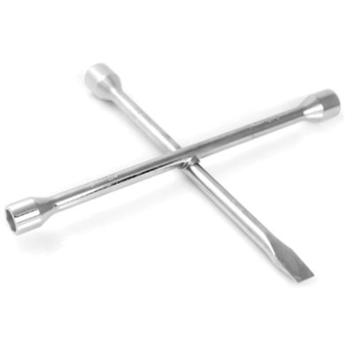 WLMW9 image(0) - Wilmar Corp. / Performance Tool 14" SAE/MM 4 Way Lug Wrench