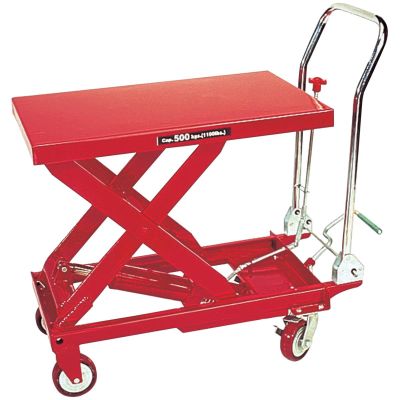 INT3904 image(0) - AFF - Table Lift Cart - Hydraulic - 1,100 Lbs. Capacity