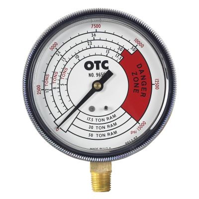 OTC9650 image(0) - GAUGE PRESSURE AND TONNAGE 4 SCALES