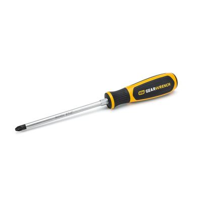 KDT80046H image(0) - GearWrench #3 x 6" Pozidriv® Dual Material Screwdriver