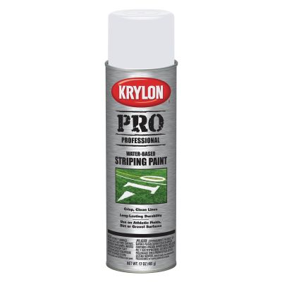 DUP5915 image(0) - Krylon Striping Paint Athletic Field White 18 oz. Ae