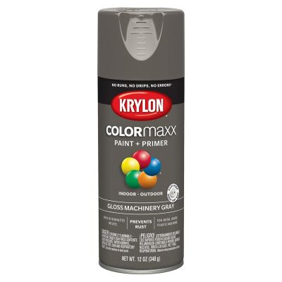 DUP5599 image(0) - Krylon Gloss Machinery Gray 12 oz.