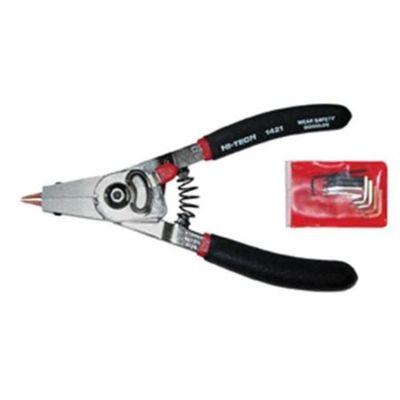 KAS1421 image(0) - Small Quick Switch Internal & External Replaceable Tip Retaining Ring Pliers