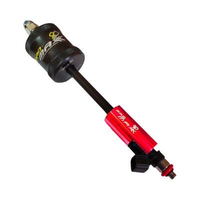 PMXPWA112PRO image(0) - ProMAXX Tool by Milton™ Ford EcoBoost 3.5L Fuel Injector Puller Adapter w/ Slide Hammer ProKit Compatible with Ford Injector Part #: BL3Z9F593-B (2011 &hyphen; 2020 Ford Transit)