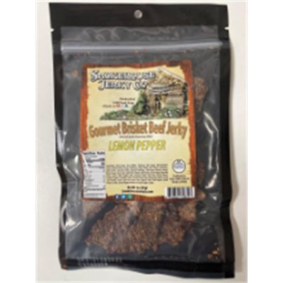 THS602822-758727 image(0) - Smokehouse Jerky Lemon Pepper Beef Jerky; 3 oz. Beef Jerky