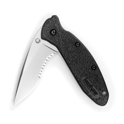 KER1620ST image(0) - Kershaw SERRATED SCALLION KNIFE