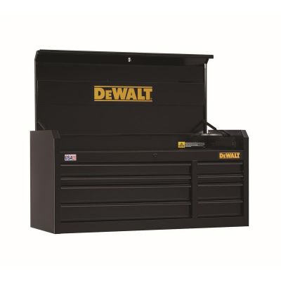 DWTDWST25182 image(0) - 8-Drawer Chest, 52" x 21 in., Black