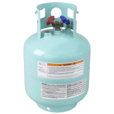 ROB34750 image(0) - 50 lb. Refillable Tank, D.O.T. Approved, for R-134a 12134A, 34700, 34100 Series