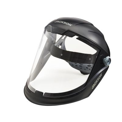 SRW14200 image(0) - Jackson Safety Jackson Safety - Face Shield - MAXVIEW Premium Series - 9.06" x 13.38' x 0.04" Window - Clear - 370 Speed Dial Headgear