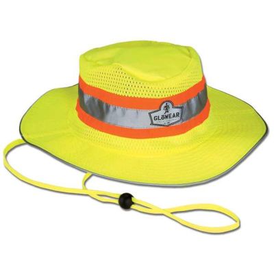 ERG23261 image(0) - Ergodyne 8935 2XL/3XL Lime Ranger Hat