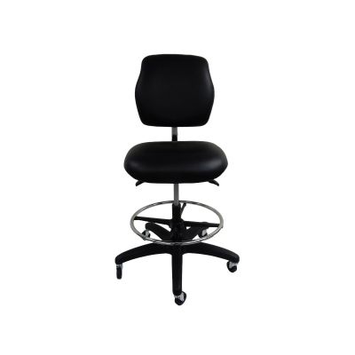LDS1010938 image(0) - LDS (ShopSol) Workbench Chair w/ vinyl seat and backrest