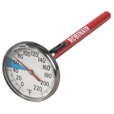 ROB10945 image(0) - Robinair 1-3/4" Dial Face Thermometer