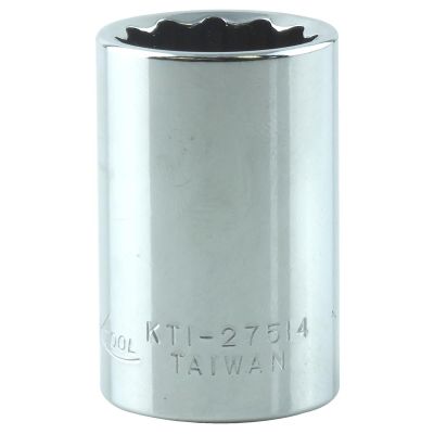 KTI27514 image(0) - K Tool International SOC 14MM 3/8D 12PT SHORT