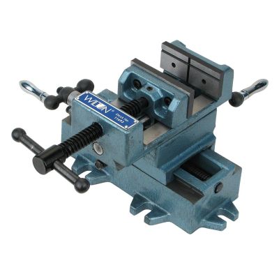 WIL11694 image(0) - Wilton 4" CROSS SLIDE DRILL PRESS VISE