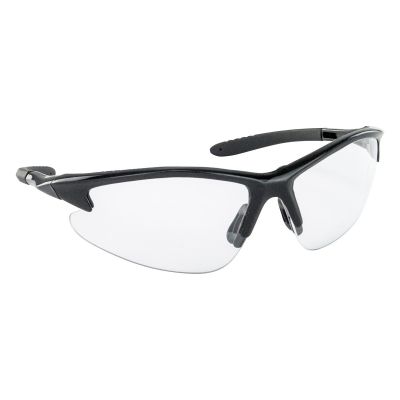 SAS540-0600 image(0) - DB2 Safe Glasses w/ Black Frame and Clear Lens in Polybag