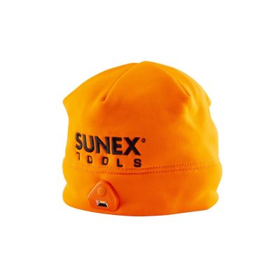 SUNPANTHEROR image(0) - Sunex Panthervision Lighted Beanie Orange