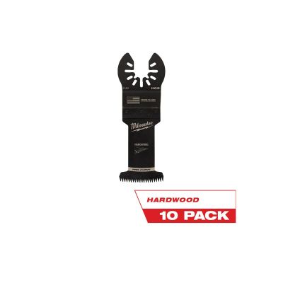 MLW49-25-1139 image(0) - Milwaukee Tool OPEN-LOK 1-3/8" HCS Japanese Tooth PRO-CURVE Hardwood Multi-Tool Blades 10PK