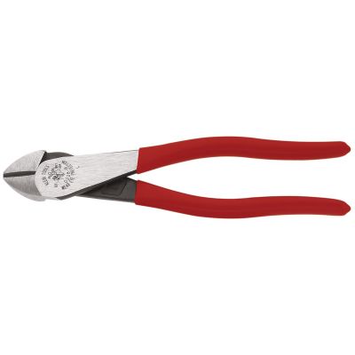 KLED248-8 image(0) - Klein Tools Diag-Cutting Pliers Hi-Leverage Angled Head 8"