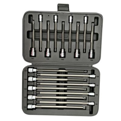 VIMV458L image(0) - VIM 18 PIECE LONG TORX DRIVER SET