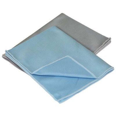 CRD40064 image(0) - 2-pk of 12" x 16" Glass Cleaning Microfiber Towels