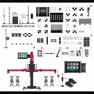 AULIA900AST image(0) - Autel IA900WA Wheel Alignment and All Systems ADAS Calibration with MSULTRAADAS Tablet Package : MaxiSYS ADAS IA900WA ALNGMT and ADAS Frame w All Systems ADAS and ULTRAADAS TABLT