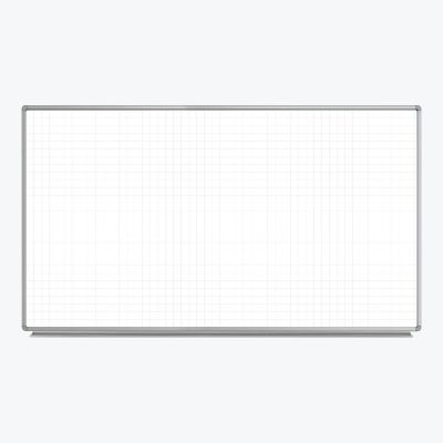 LUXWB7240LB image(0) - Luxor 72 x 40 Wall-Mounted Grid Whiteboard