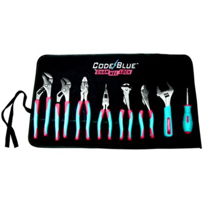 CHACBR-8 image(0) - Channellock 8-PC CODE BLUE PLIER SET