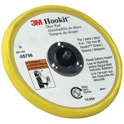 MMM5756 image(0) - 3M 6" HOOKIT LOW PROFILE DISC PAD