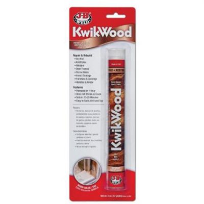 JBW8258 image(0) - J B Weld J-B Weld 8258 KwikWood Wood Repair Epoxy Putty Stick-7 inch