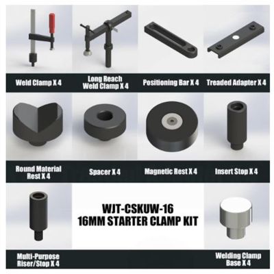 BLI1232676 image(0) - Baileigh WJT-CSKUW-16-16MM STARTER CLAMP KIT