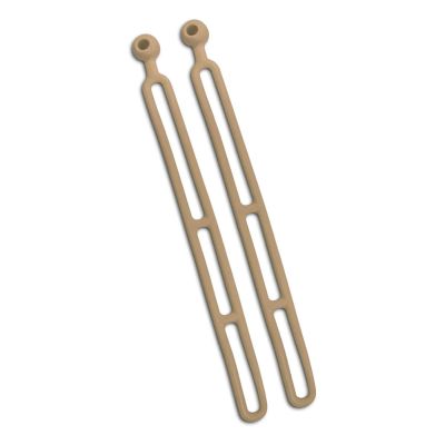 BLBBBRT01-BG image(0) - Rapid Tie 16" Non Marring Adjustable Extendable Strap, Patented, Made in USA - 2 Pack - Beige