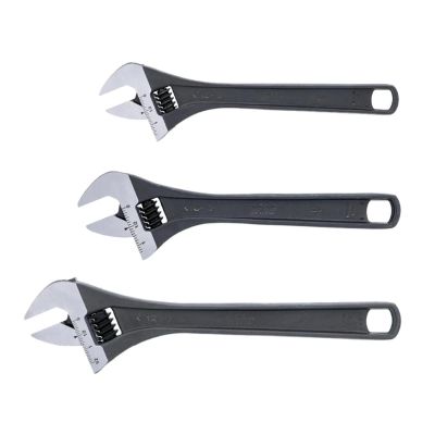 WIH76280 image(0) - Wiha Tools 3 Piece Adjustable Wrench Set