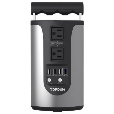 TOPH200 image(0) - Hurricano200 - 130Wh Lithium Power Station with 36000mah w/Flashlight