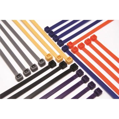 JTT4706C image(0) - The Best Connection 7.5" UV Black Nylon Tie