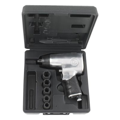 CPT734HKM image(0) - Chicago Pneumatic CP734HKM 1/2" IMPACT WRENCH KIT METRIC
