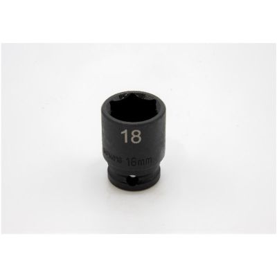 VIMIMPM618 image(0) - VIM 18MM X 3/8'' DR. CR-MO IMPACT SOCKET - SHALLOW