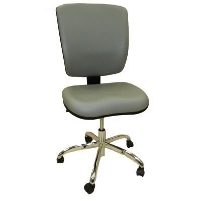 LDS1010537 image(0) - LDS (ShopSol) Dental Lab Chair, Vinyl Back Light Grey Seat